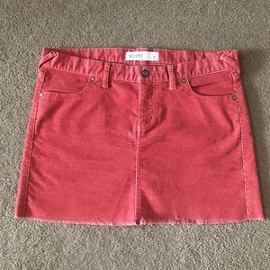 Carve Designs Oahu Corduroy Pink skirt